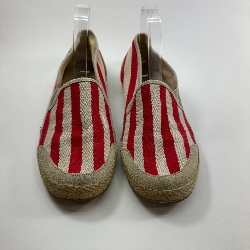 UGG Delizac Espadrilles Striped Women’s 10 Textile Rubber 1004292